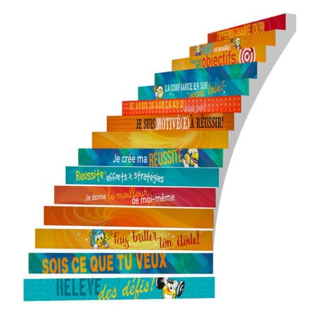 Adhesive Stair Riser Decals – Succès Collection