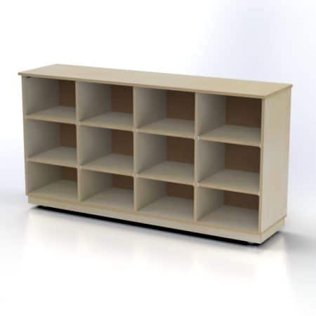 Storage Unit with 12 Compartments