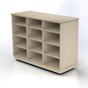 Meuble de rangement à 12 cases P-MB-1330