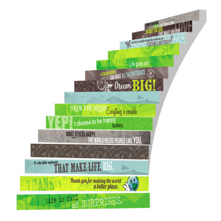 Adhesive Stair Riser Decals – Philosophical Collection