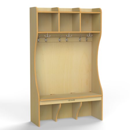 Wardrobe with 3 Compartments