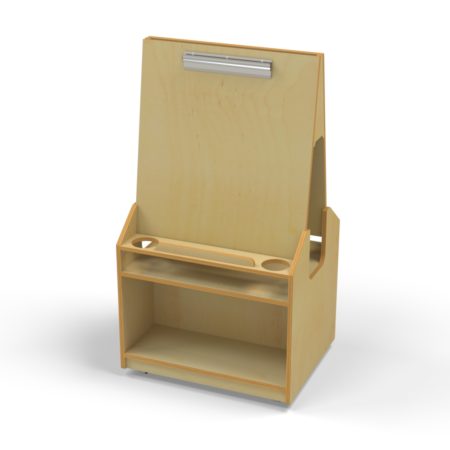 Mobile Easel with 2 Painting Stations