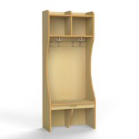 Wardrobe with 2 Compartments