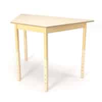 Trapezoidal table 48 x 24 in. - Adjustable Height