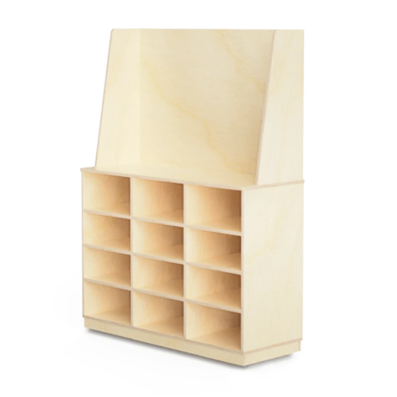 Meuble à 12 cases avec isoloir P-MB-1332