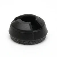 Flexi-Feutre pour pattes de chaises pivotantes minces QI-FF-6325-N - Noir